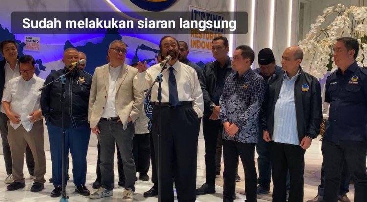 Sejumlah Kader Nasdem Terjaring Korupsi, Benarkah Nasdem Akan Dibubarkan? Begini Dijawab Paloh