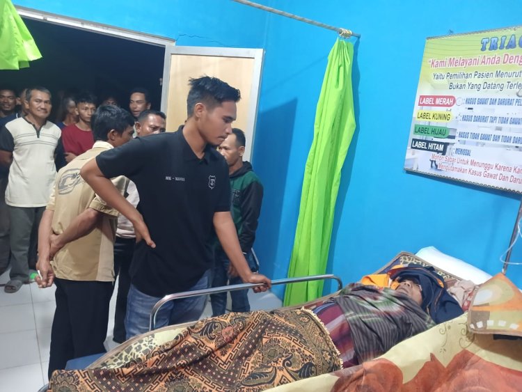 Polres Aceh SIngkil Evakuasi Nelayan Diterkam Buaya Saat Mencari Tripang