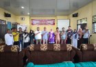 Hj Minda Camat Bangkinang Kota melakukan Pembentukan Koperasi Merah Putih Desa Kumantan