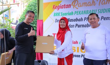 Wawako Pekanbaru Apresiasi BRK Syariah Gelar Silaturahmi ASN Pra Pensiun dan Purna Tugas