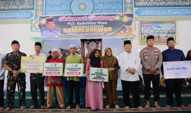 Bupati Siak Apresiasi Dukungan Pemprov Riau, Plt Gubri Janji Lunasi Kurang Salur Rp72 Miliar