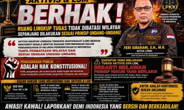 Polemik Anggaran Media Kampar, LPKKI Tegaskan Peran Aktivis Tak Bisa Dibatasi Wilayah