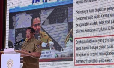 Mendagri Jadikan Pekanbaru Role Model dalam Peningkatan Pendapatan Daerah
