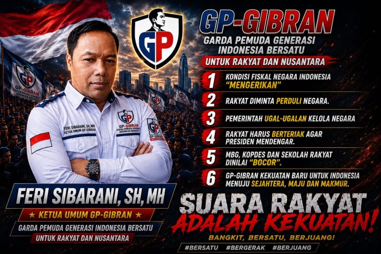 Perkuat Tata Kelola Pemerintahan, GP-GIBRAN Dorong Evaluasi Kebijakan yang Berpihak kepada Rakyat